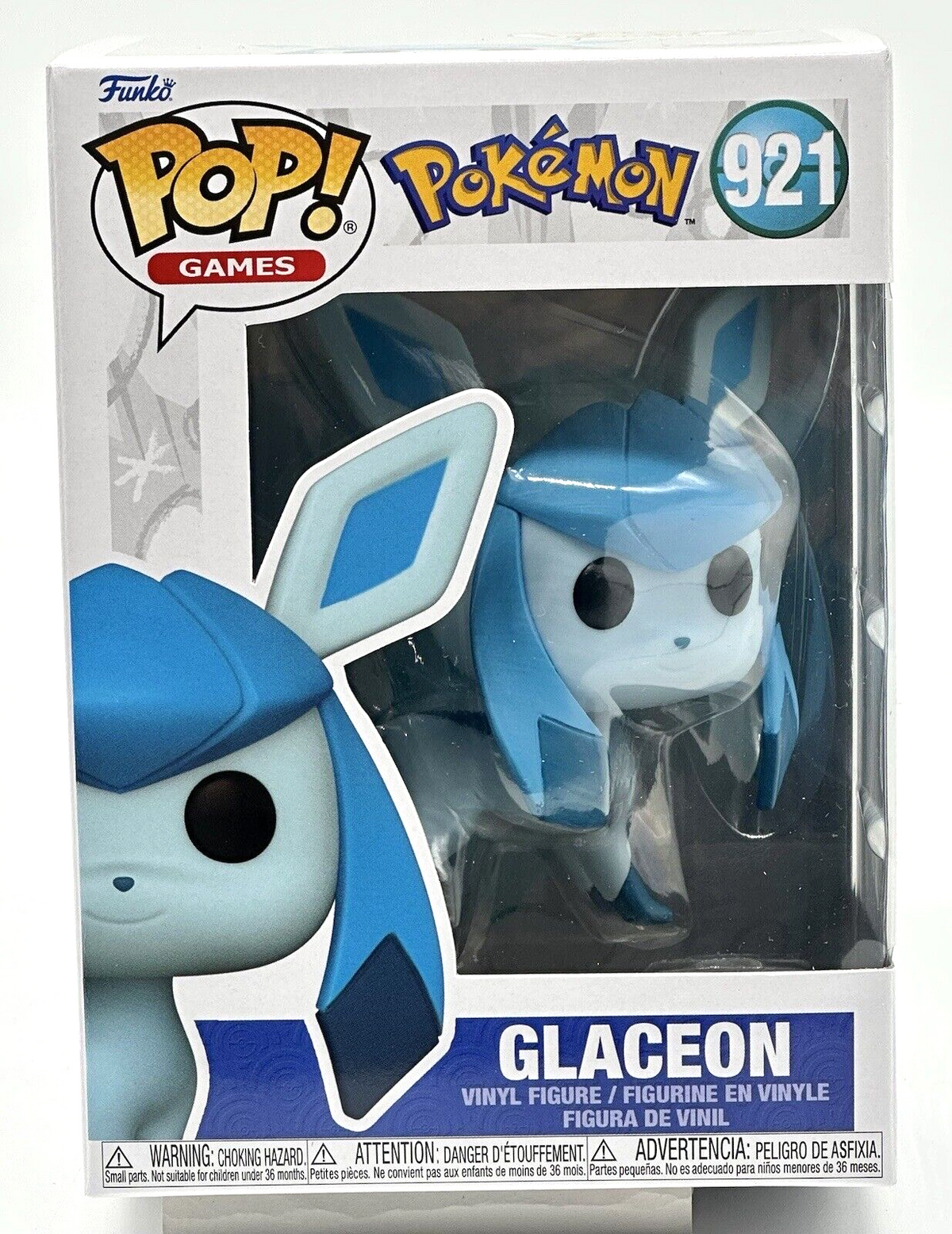 Pokemon Glaceon Pop #921 Pokémon Funko Pop Games 2023