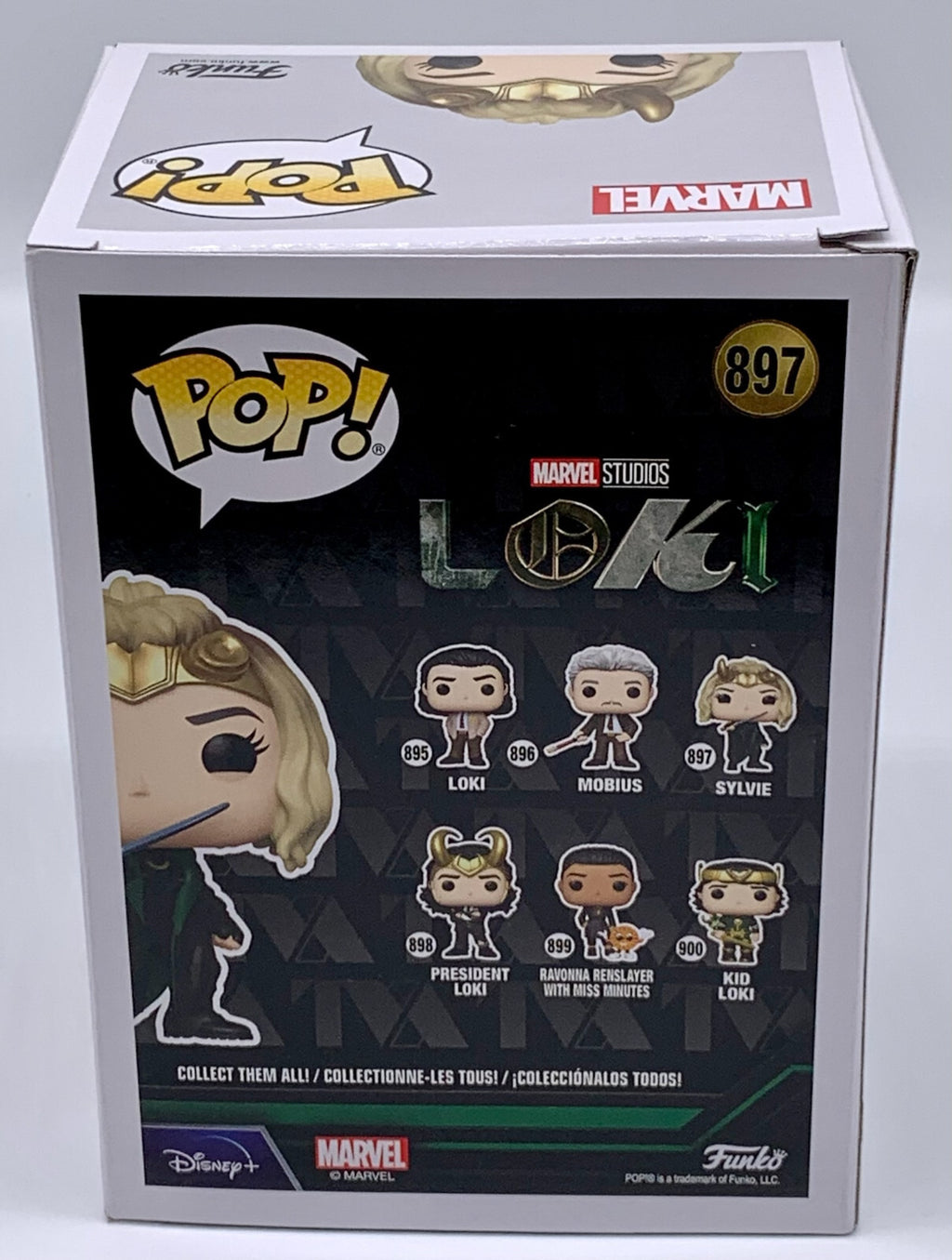 Sylvie Pop #897 Marvel Studios Loki Funko Pop 2021 vaulted