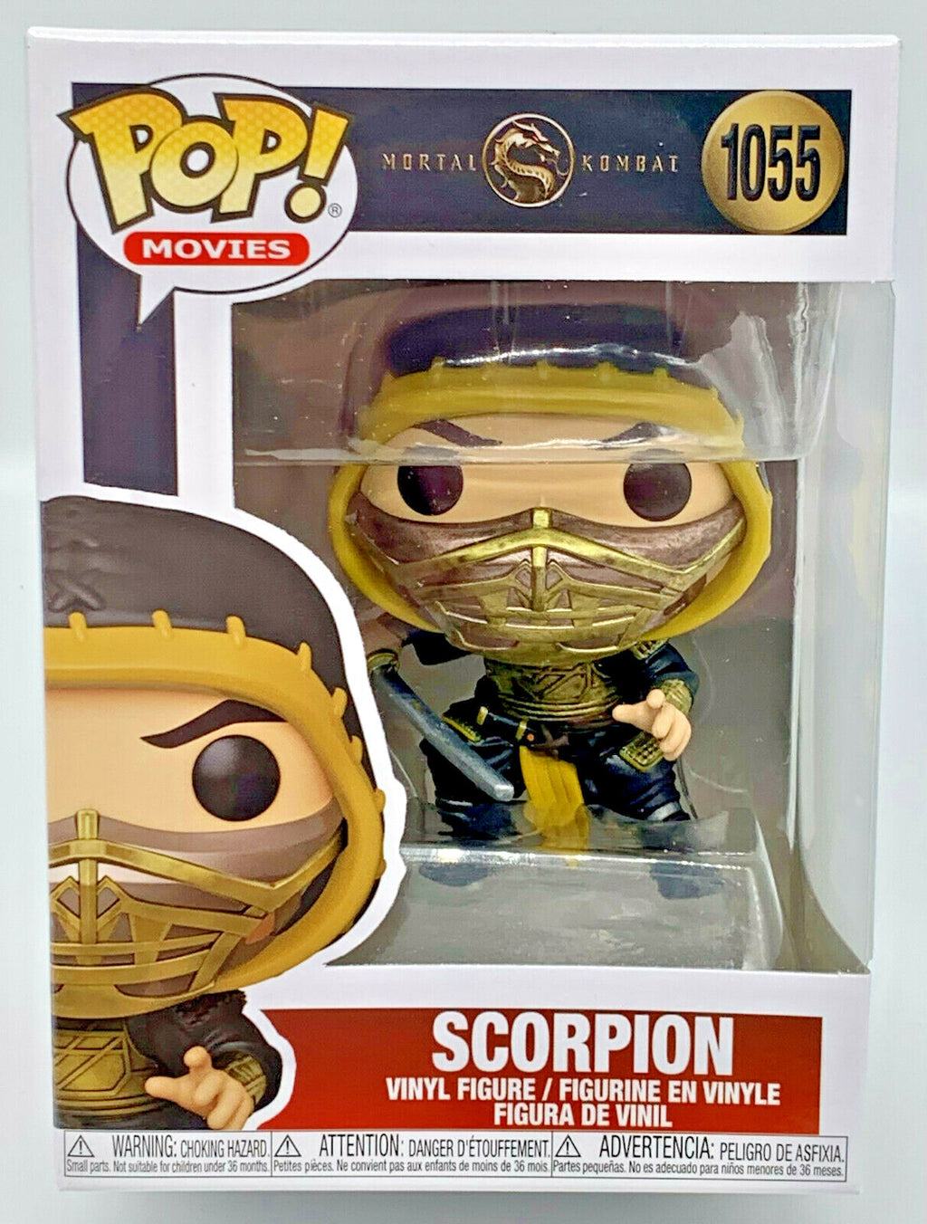 Scorpion Pop #1055 Mortal Kombat Funko Pop Movies 2021