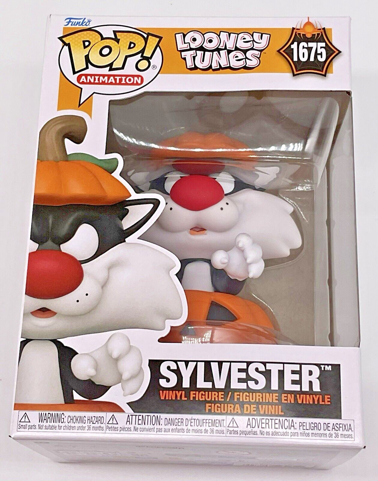Sylvester Pop #1675 Pumpkin Halloween Funko Looney Tunes 2024