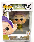 Snow White and the Seven Dwarfs Dopey Pop #340 Funko 2022