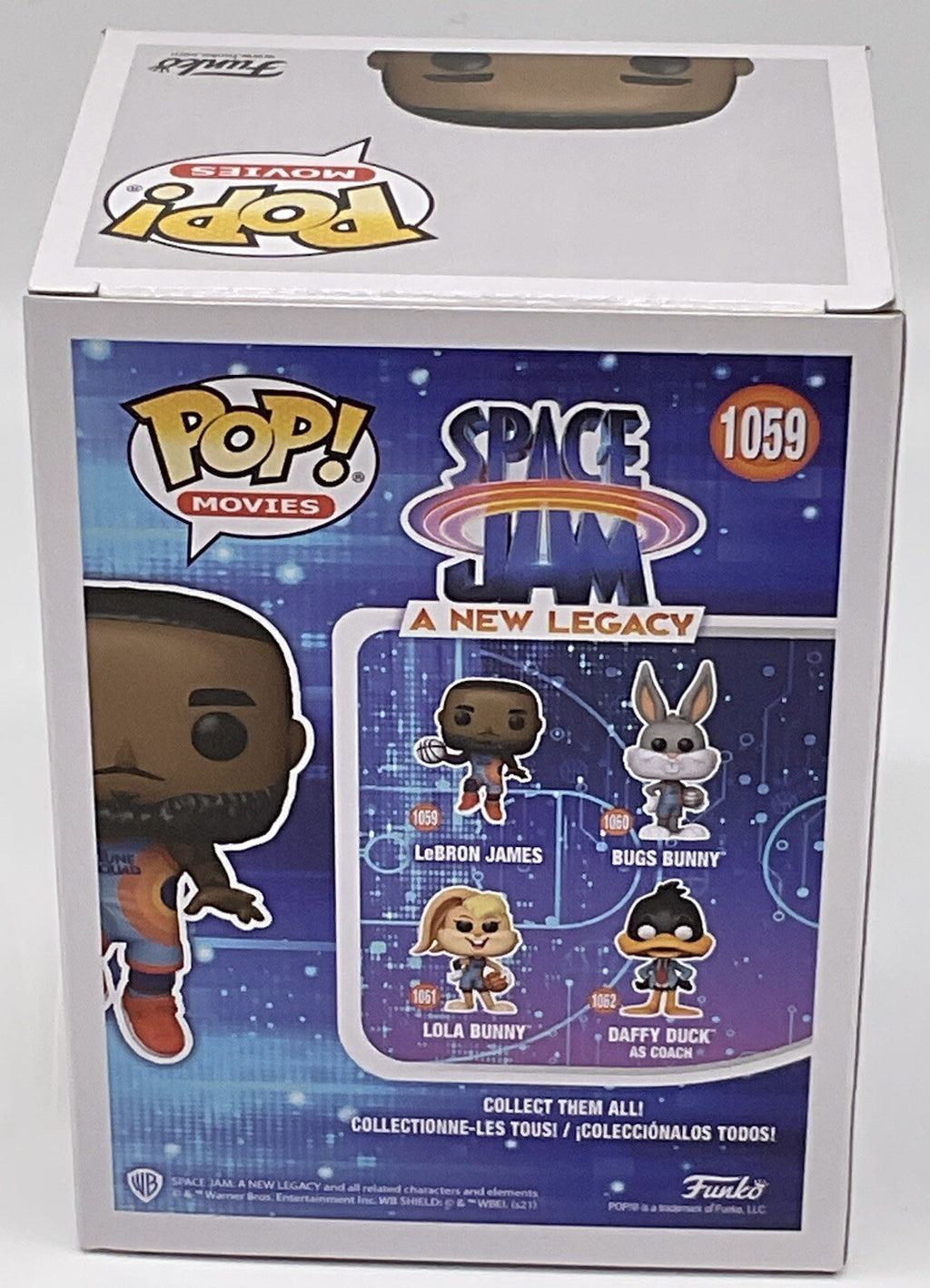 LeBron James Pop #1059 Space Jam A New Legacy Funko Pop 2021 Pop Movies