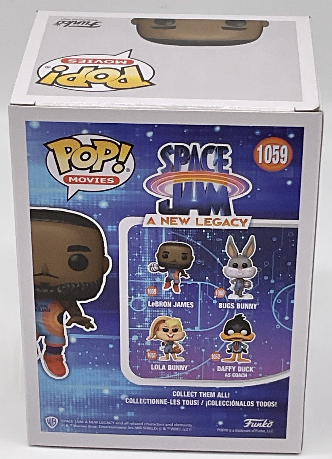 LeBron James Pop #1059 Space Jam A New Legacy Funko Pop 2021 Pop Movies
