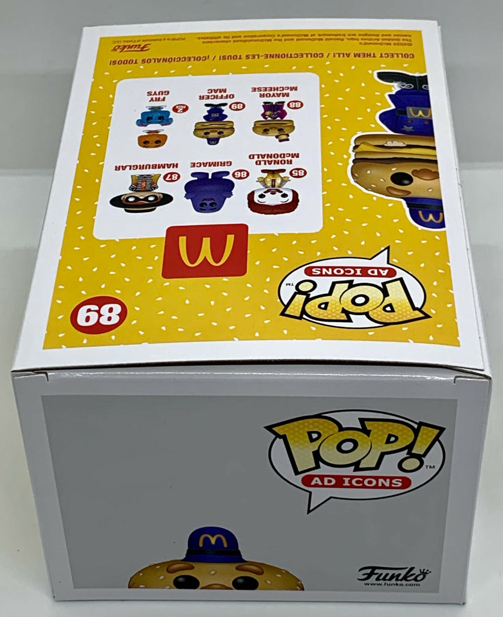 Officer Mac Pop #89 McDonald's Funko Pop Ad Icons 2020