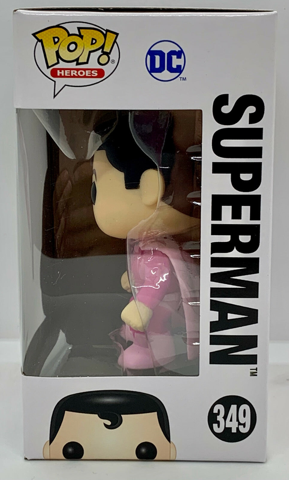 Superman Pop #349 DC Funko Pop Heroes 2020 Breast Cancer Awareness 
