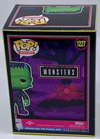 Frankenstein Pop #1227 Black Light Universal Studios Monsters Funko Pop Walgreen