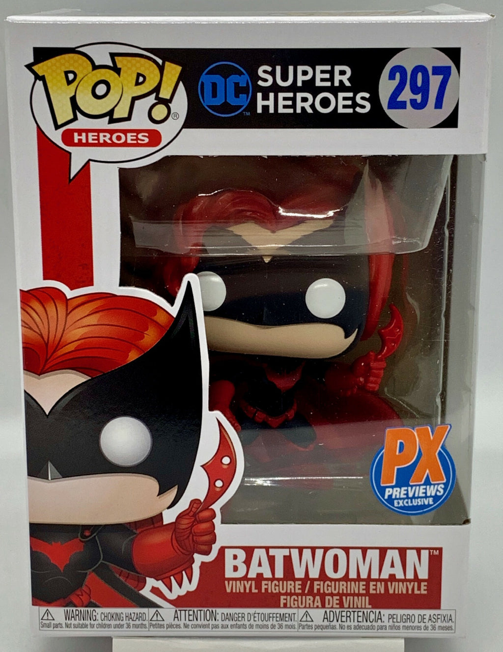 Batwoman Pop #297 DC Super Heroes PX Previews Exclusive Funko Hero 2019 Vaulted