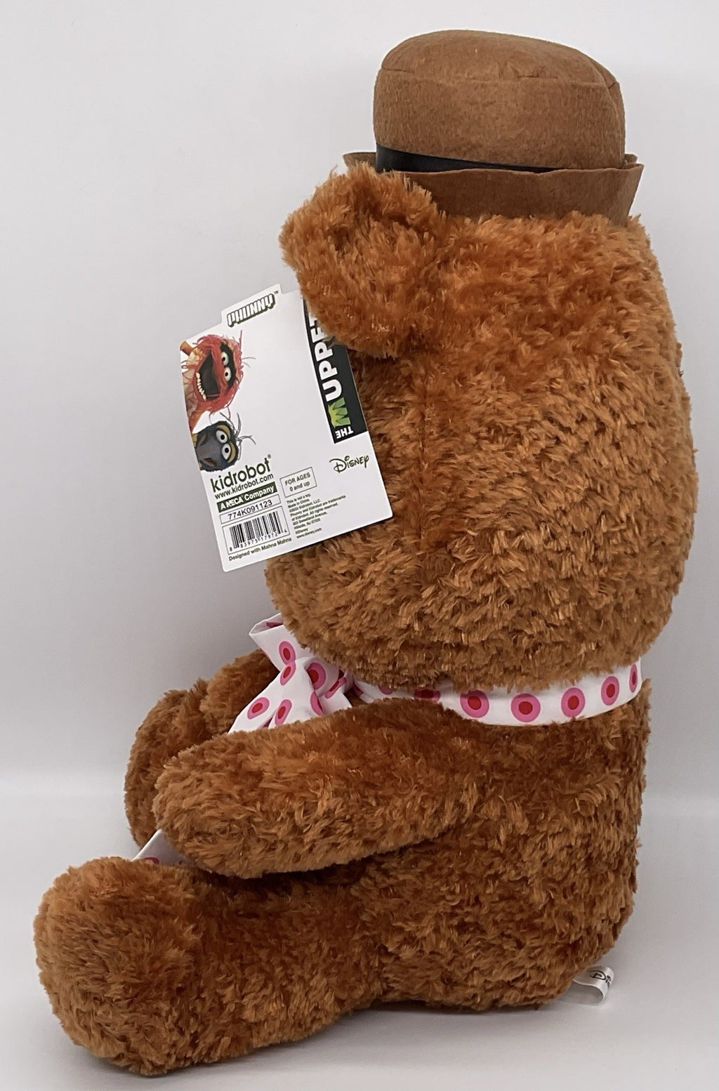 The Muppets Fozzie Bear Phunny Plush 15inch Disney Kidrobot The Muppets Fozzie