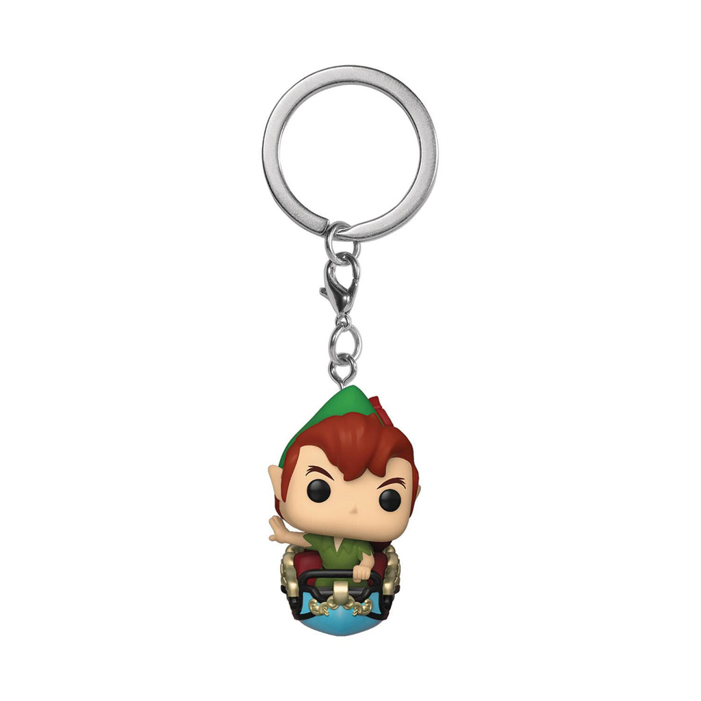Peter Pan at the Peter Pan’s Flight Attraction Pocket Pop Key Chain Funko Disney