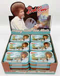 Bob Ross Happy Little Tree Mints in Collectible Tin 3 oz. 3 3/4"x2 1/2"x3/4"