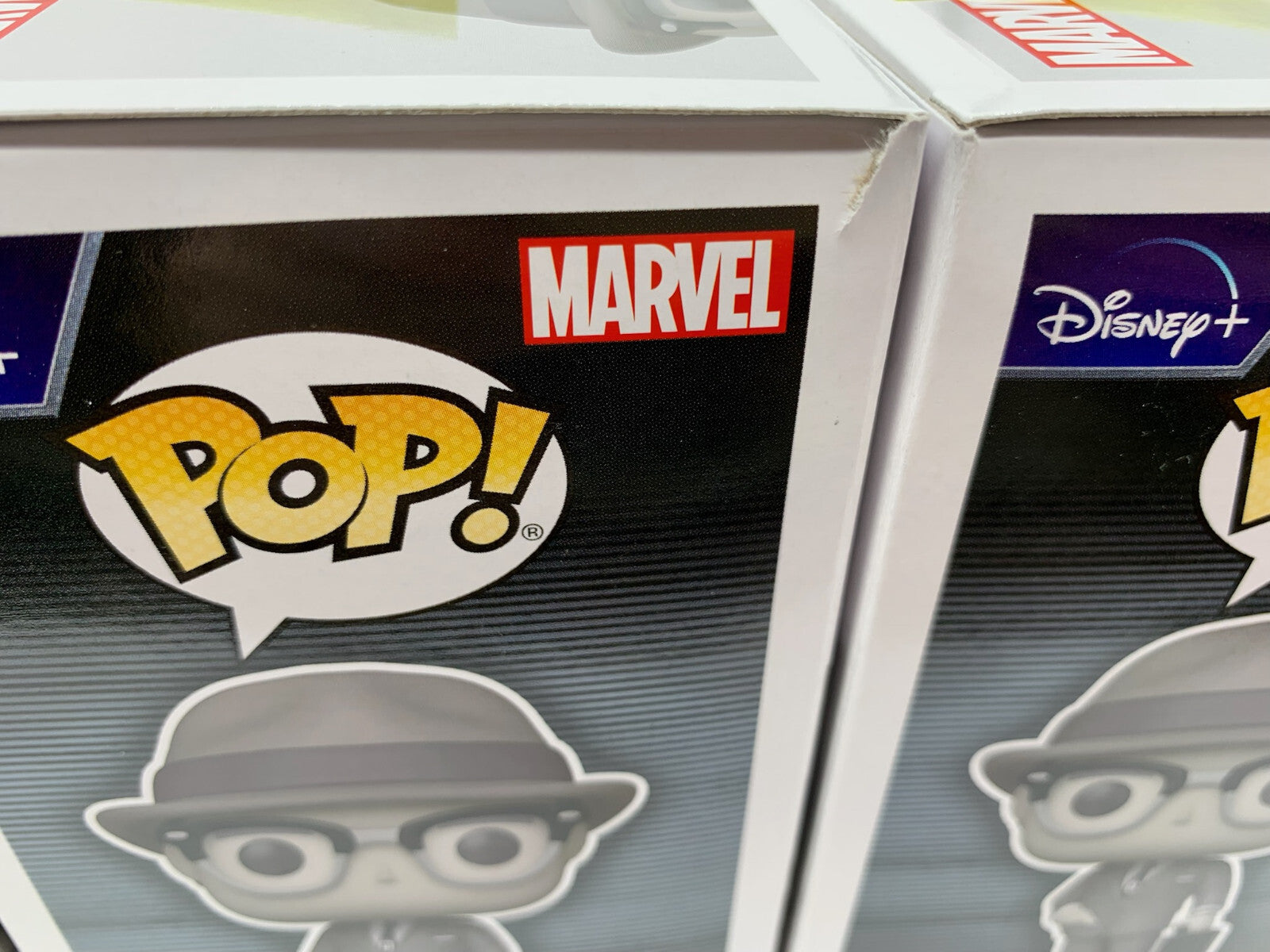 Vision 50's Black & White Pop #714 Funko Wanda Vision Marvel Minor Box Damage