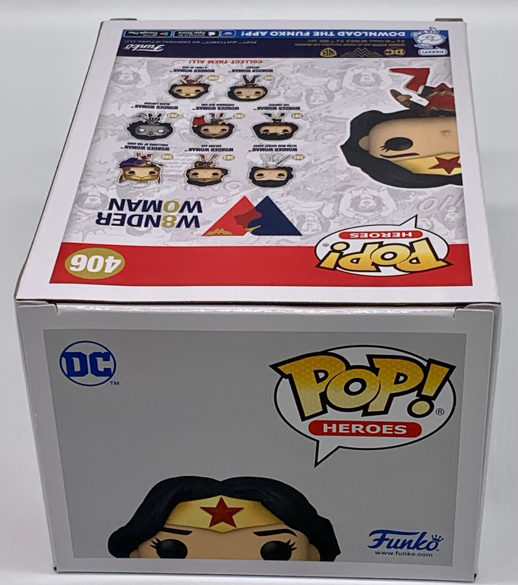 Wonder Woman Pop #406 A Twist Of Fate 80th Anniversary Funko Pop Heroes