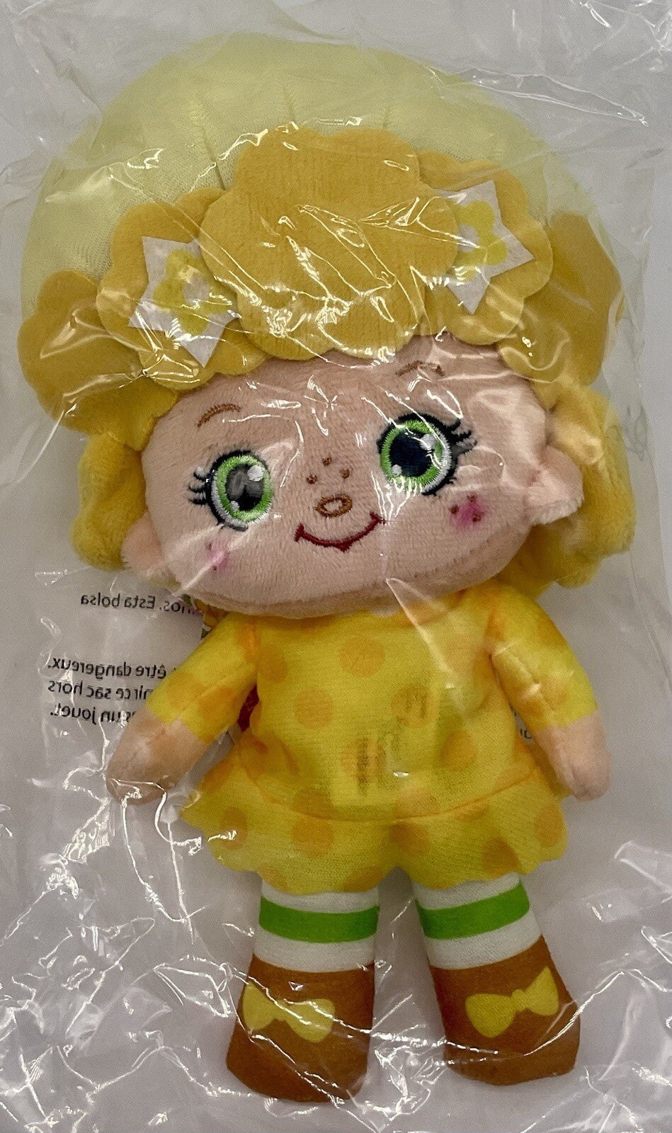 Strawberry Shortcake 8 inch Scented Plush Doll Lemon Meringue Lemon Scented