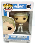 Ellen Degeneres Pop #618 Ellen Funko 2018 Vaulted in a Pop Protector