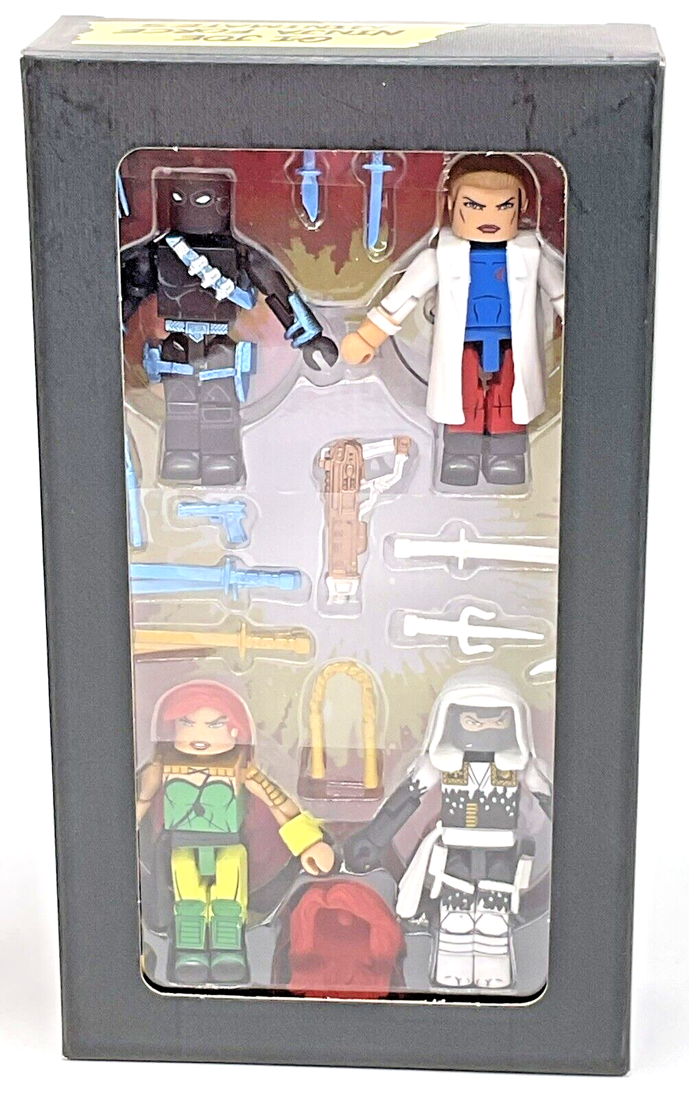 G.I. Joe Minimates Anniversary Box Set NYCC 2022 Exclusive 4 Characters included