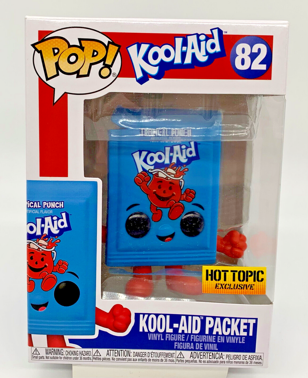 Kool-Aid Packet Pop #82 Kool-Aid Funko Ad Icons Hot Topic Exclusive 2020 Vaulted
