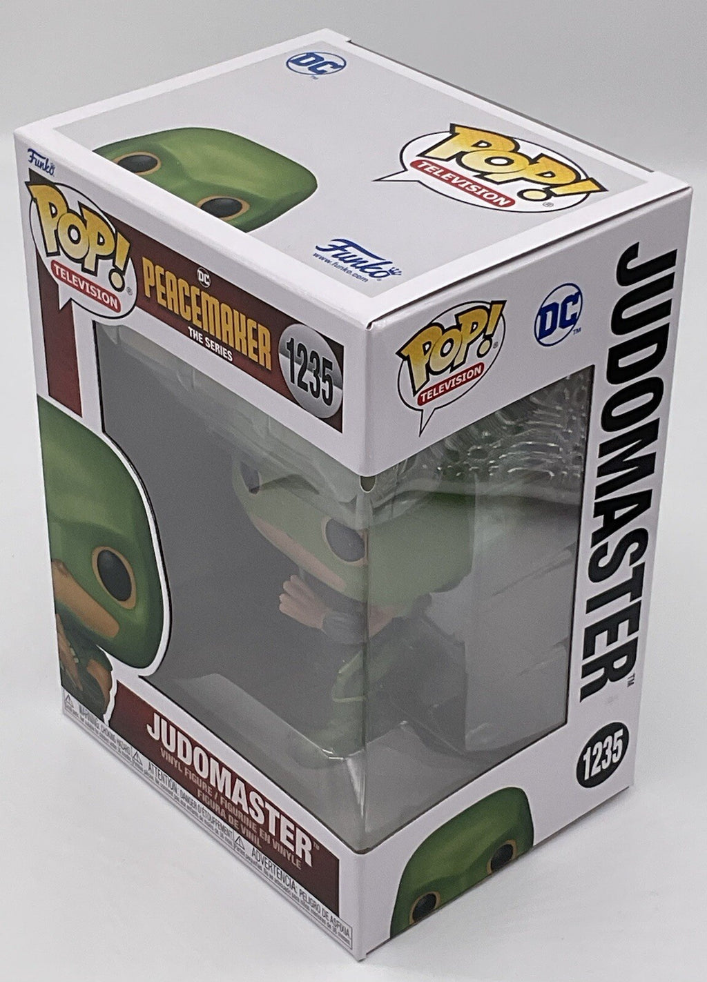 Judomaster Pop #1235 DC Peacemaker The Series Funko 2022 Pop Television 