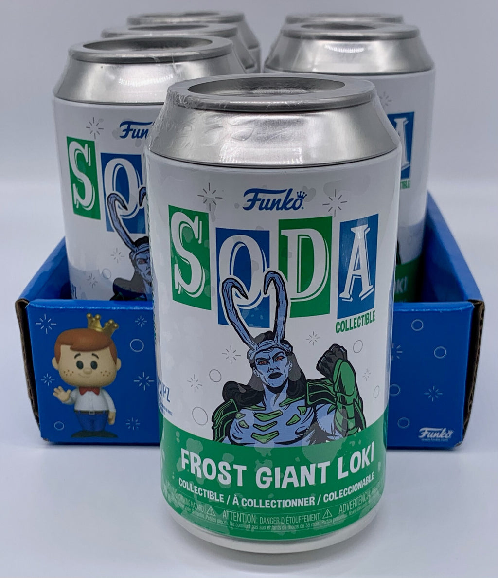 Marvel's What If Frost Giant Loki Funko Vinyl Soda Figure 2022 Chance of Chase