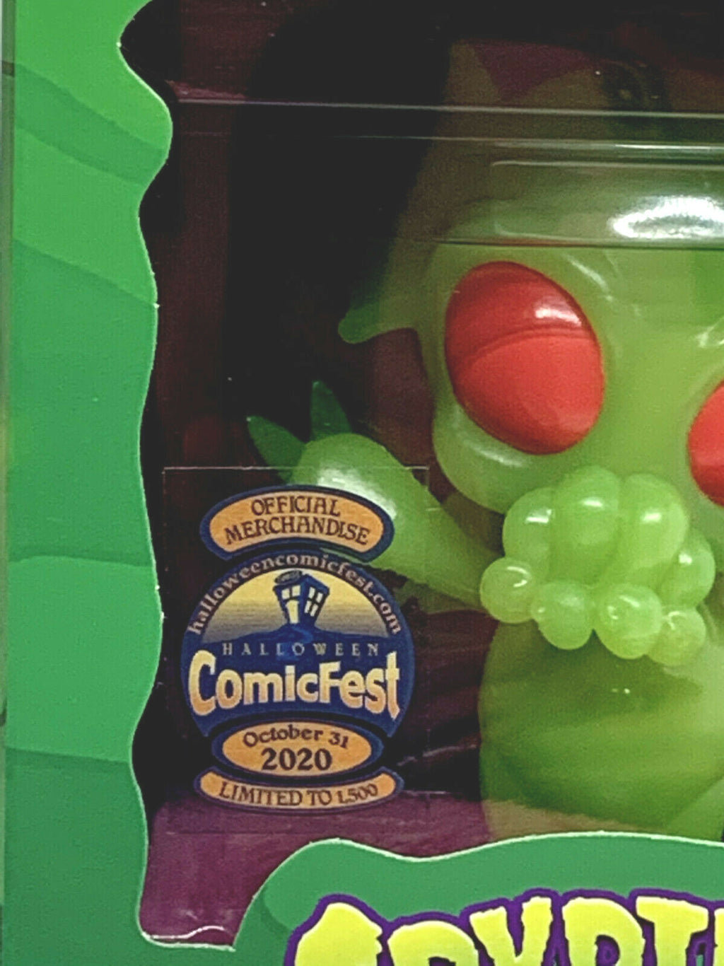 Cryptkins Unleashed Cthulhu GID PX 5in Figure Comic Fest 2020 Limited 1,500 