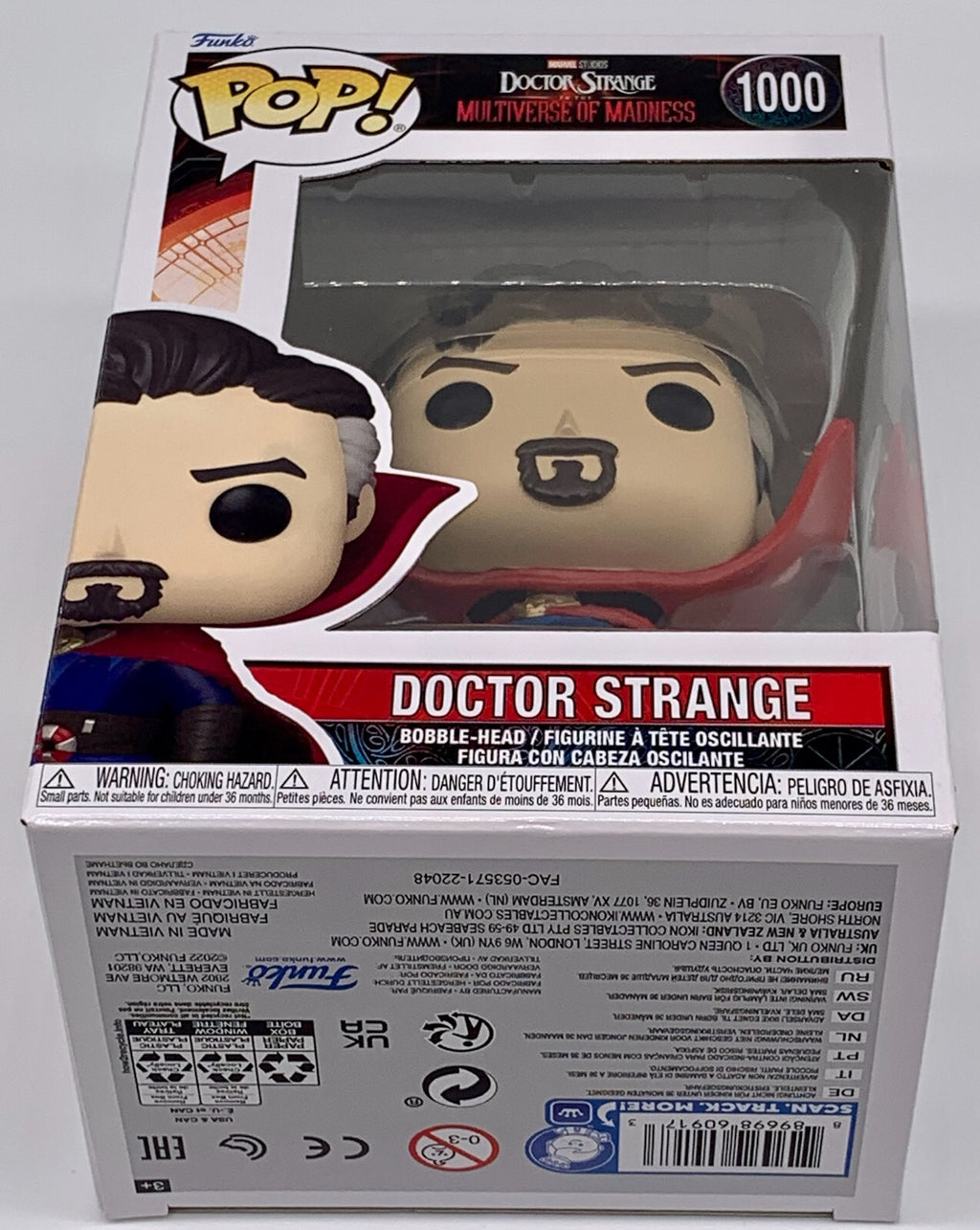 Doctor Strange Pop #1000 Multiverse of Madness Funko 2022 Marvel Studios