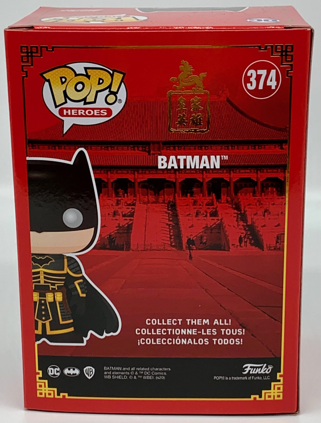 Batman Pop #374 DC Comics Imperial Palace Funko Heroes 2020
