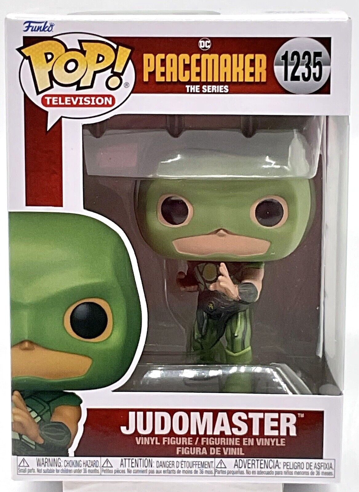 Judomaster Pop #1235 DC Peacemaker The Series Funko 2022 Pop Television 