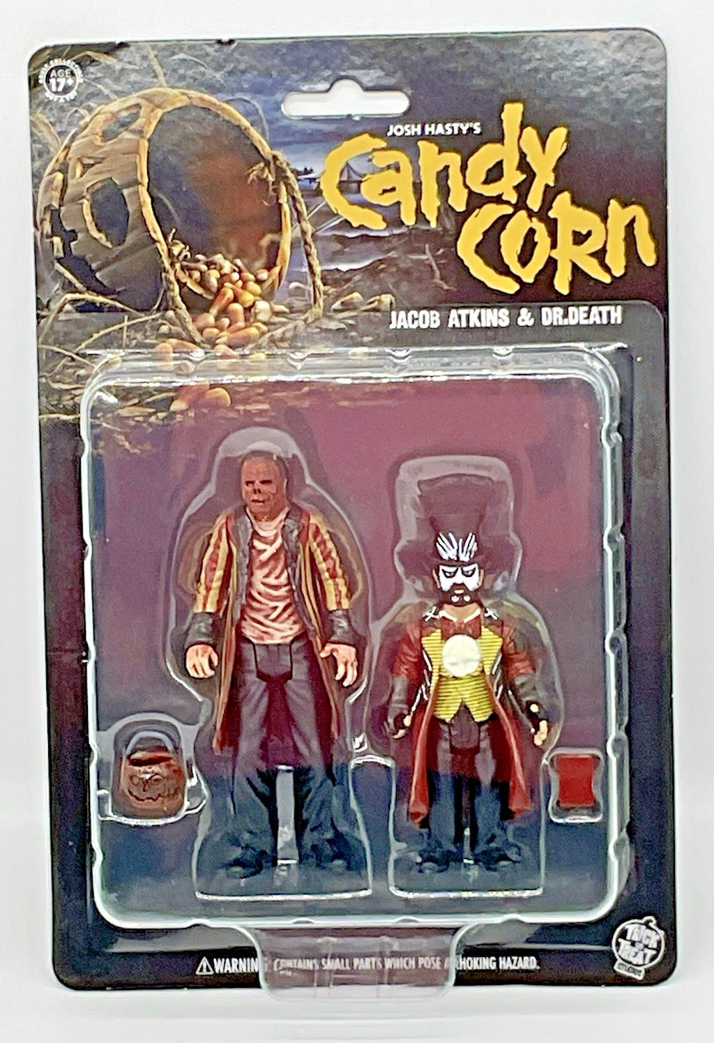 Candy Corn Jacob Atkins + Dr. Death 3.75in Action Figures 2 Pack - Josh Hasty