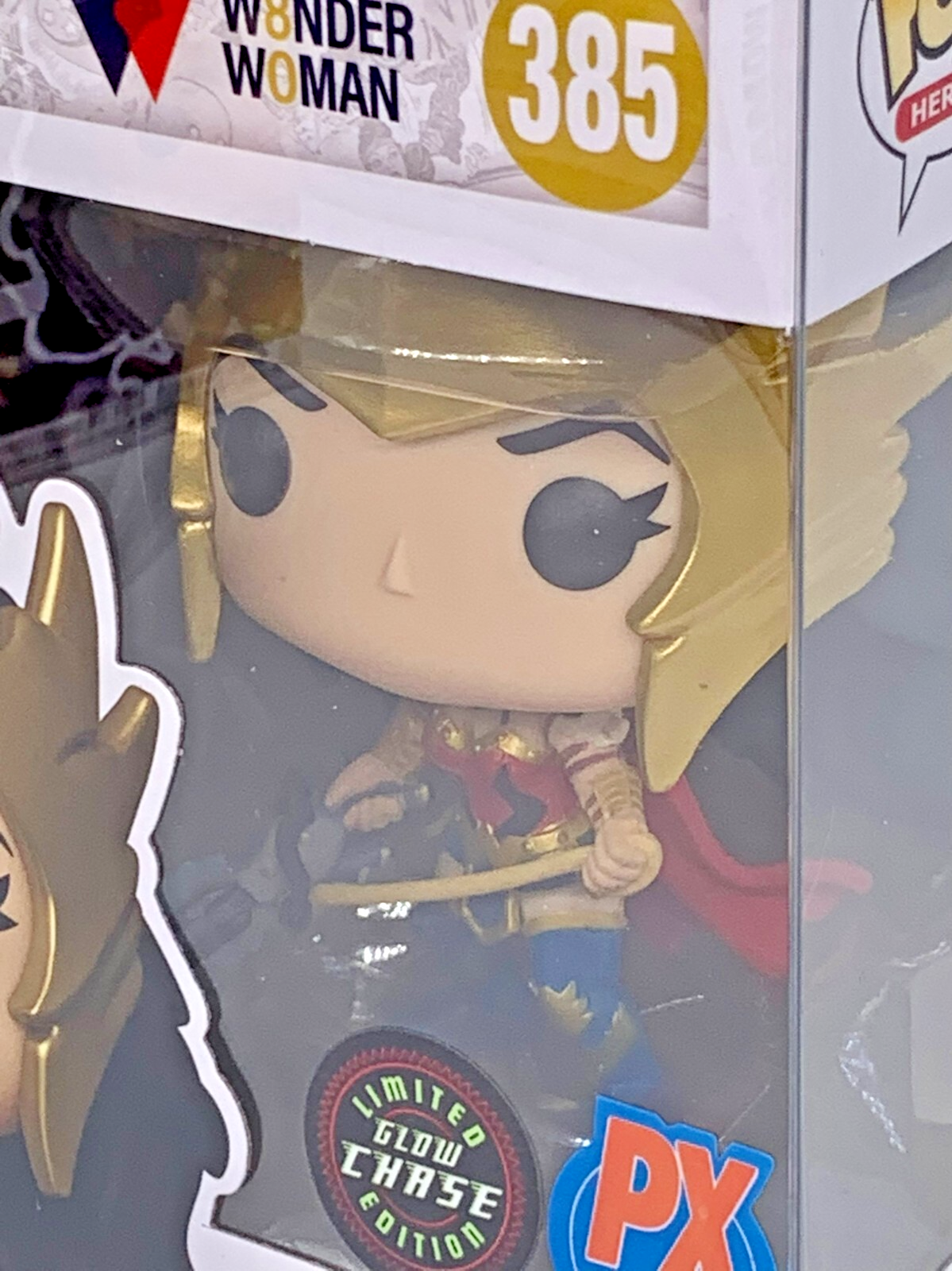 Death Metal Wonder Woman Pop #385 Chase Glow PX Exclusives - Protector 2021/2022