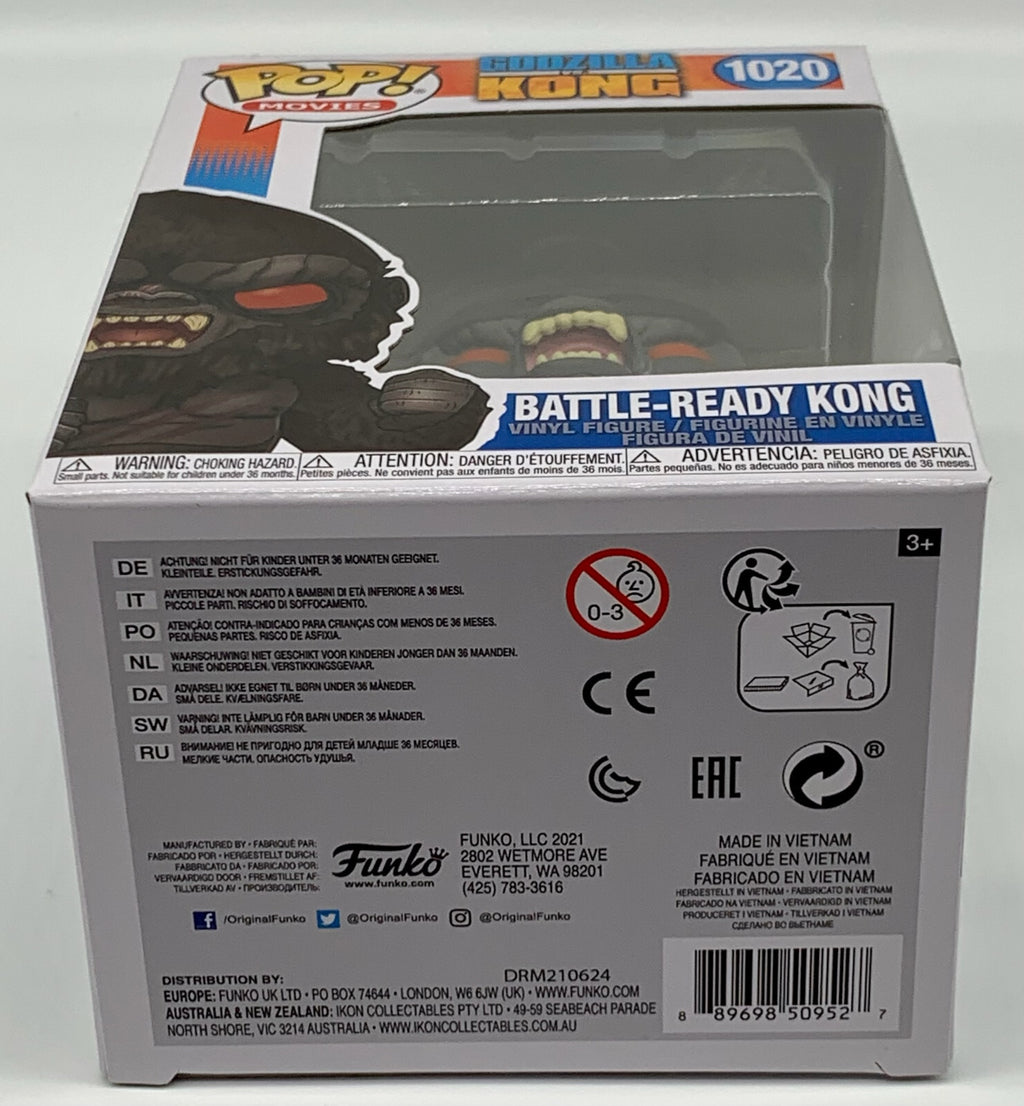 Godzilla vs Kong  Battle Ready Kong Pop #1020 Funko Pop Movies  2021