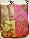 Mickey Mouse & Minnie Mouse Reusable Shopping Bag Disney New 13 x13 x 5 Disney