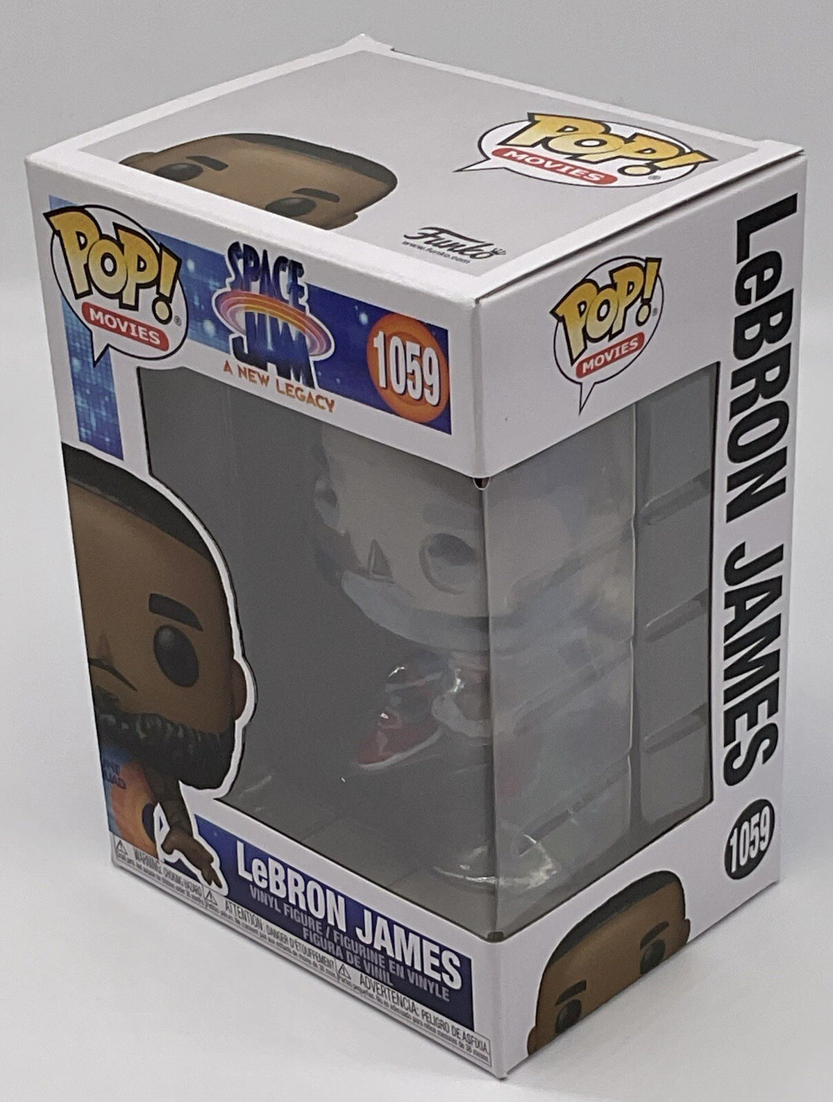 LeBron James Pop #1059 Space Jam A New Legacy Funko Pop 2021 Pop Movies