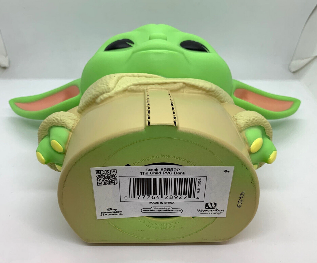 The Child Star Wars The Mandalorian PVC Bank Coin Slot Bank 