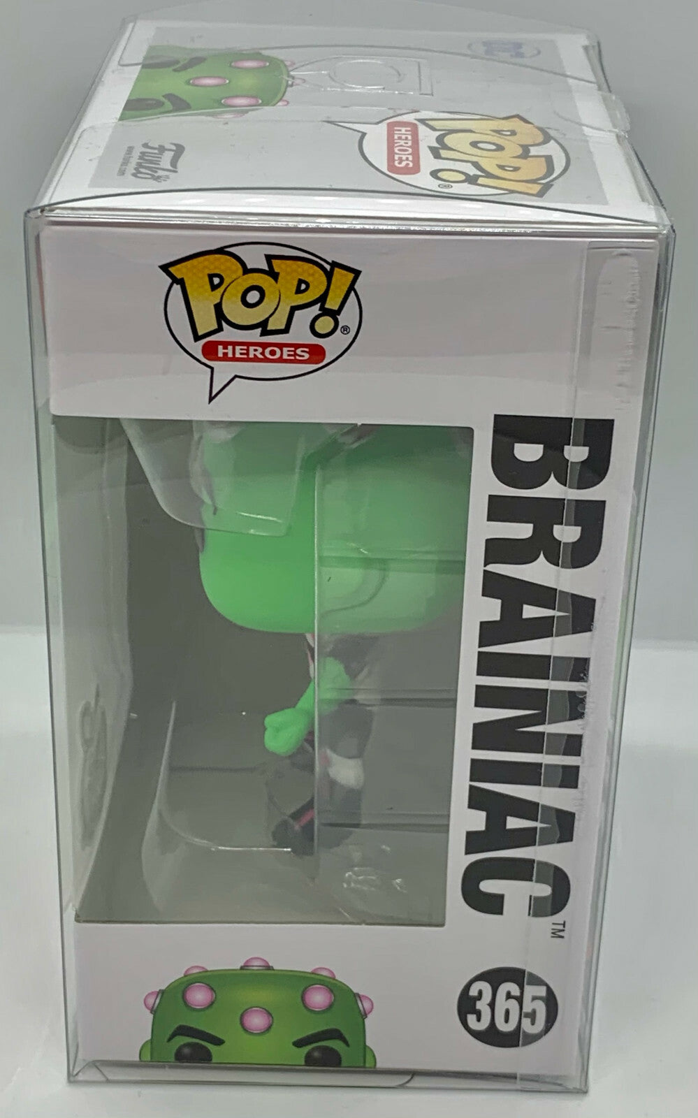 Brainiac Pop #365 Funko Pop Heroes Big Apple Collectibles Exclusive in Protector