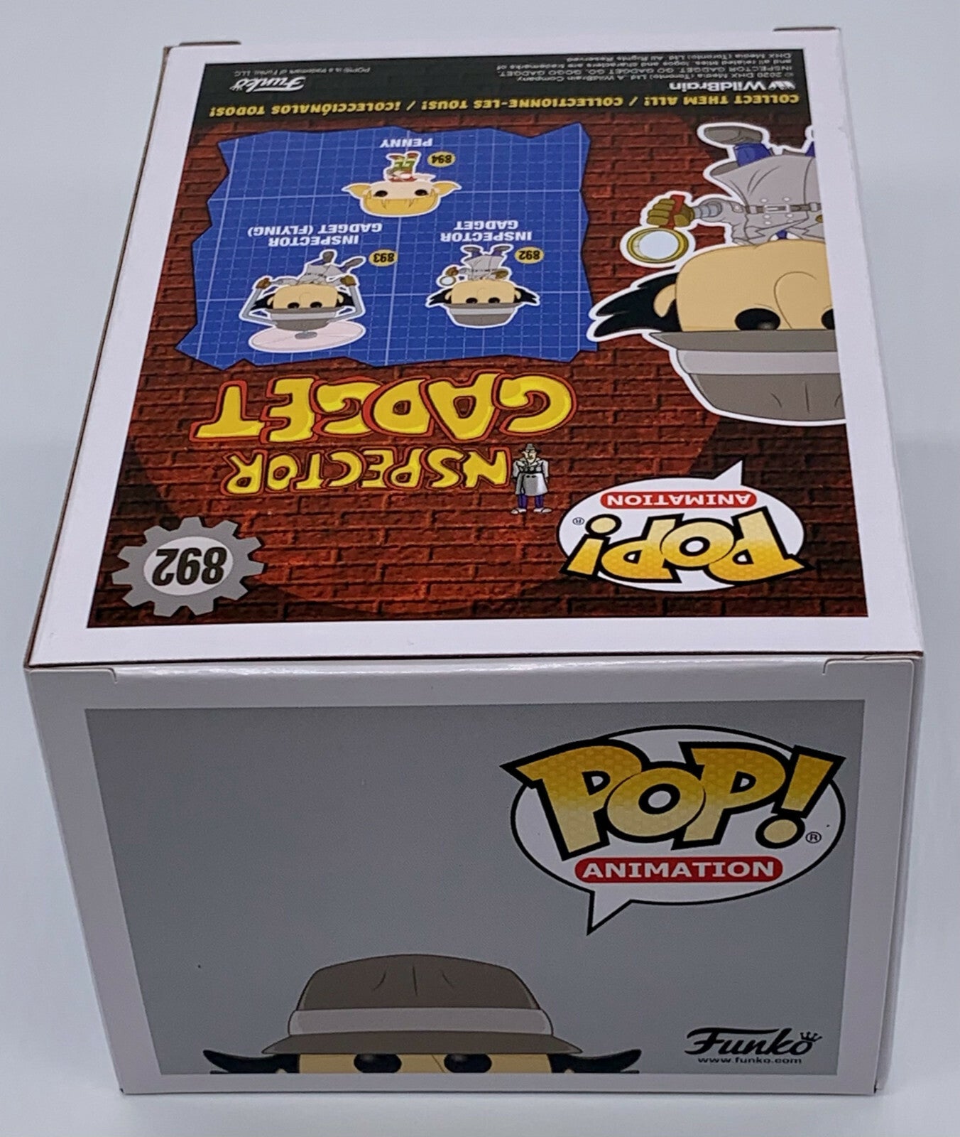 Inspector Gadget Pop #892 Funko Pop Animation Vaulted 2020