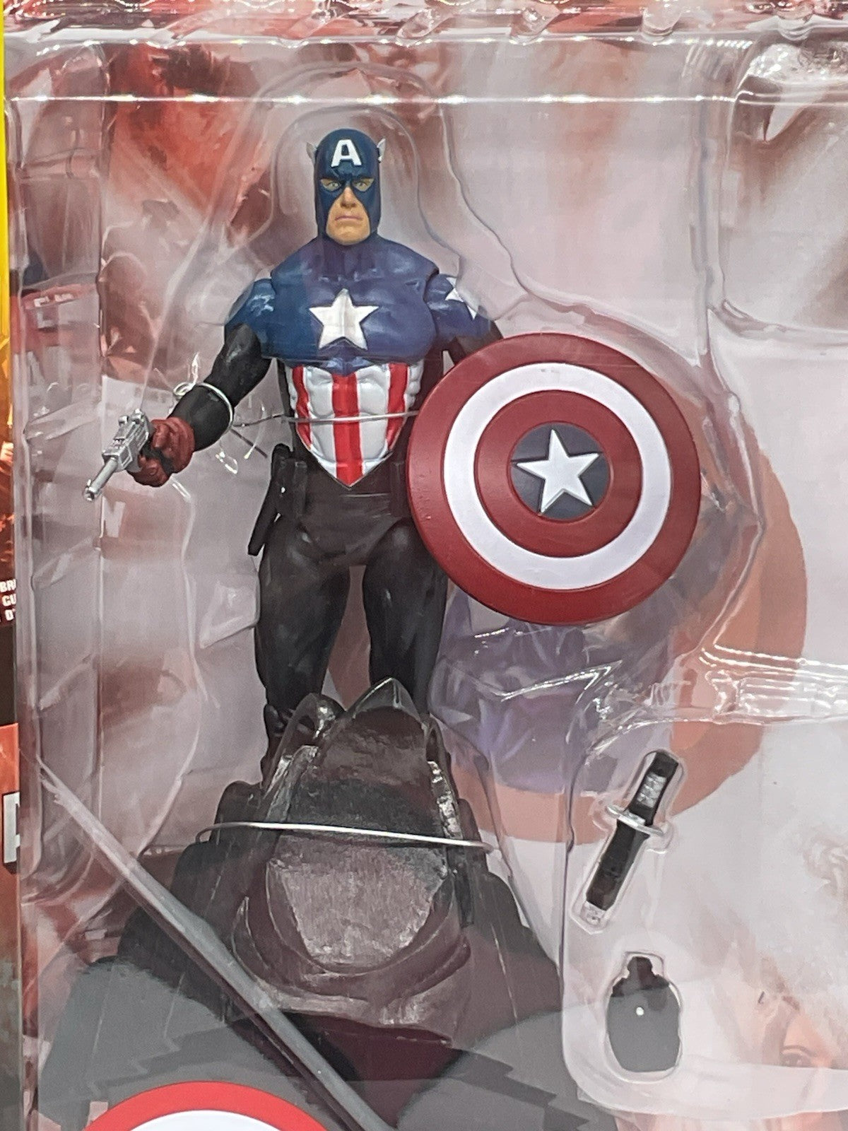 Captain America Marvel Select Action Figure 2021 Figure and Accessories