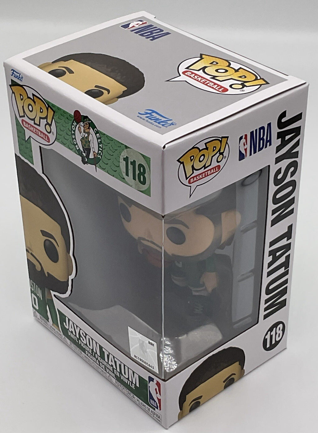 Jayson Tatum Pop #118 Boston Celtics Funko Basketball NBA 2021