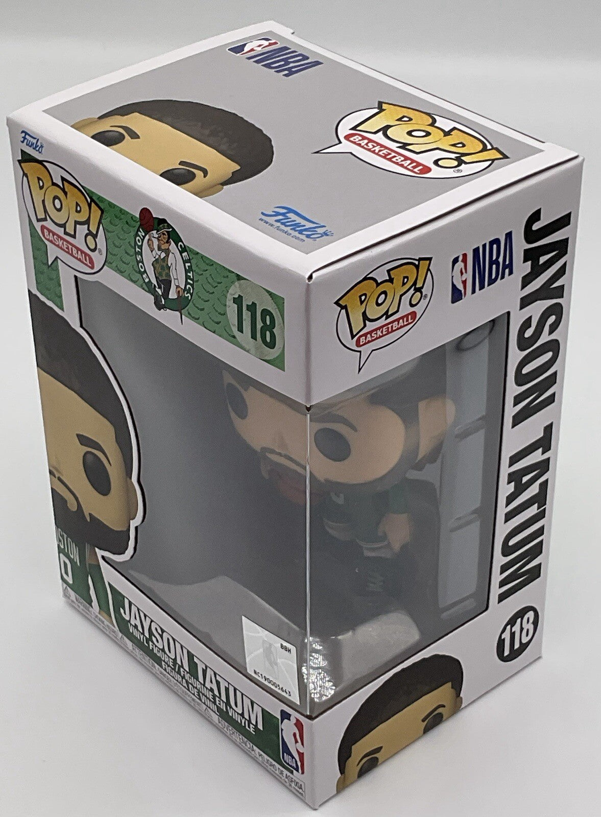 Jayson Tatum Pop #118 Boston Celtics Funko Basketball NBA 2021