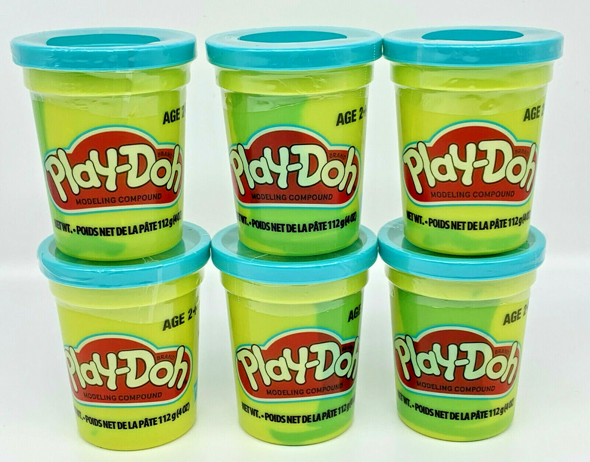 Play-Doh Single Can 4oz Bright Blue - One (1) can of Play-Doh Buy More Save More
