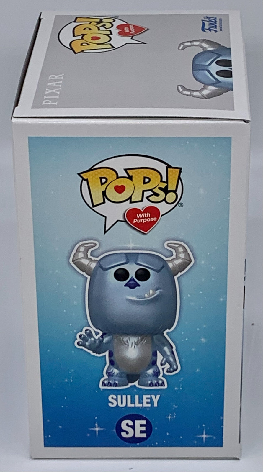 Sulley Metallic Pop #SE Make-A-Wish Funko Pops with a Purpose 2022 Vaulted