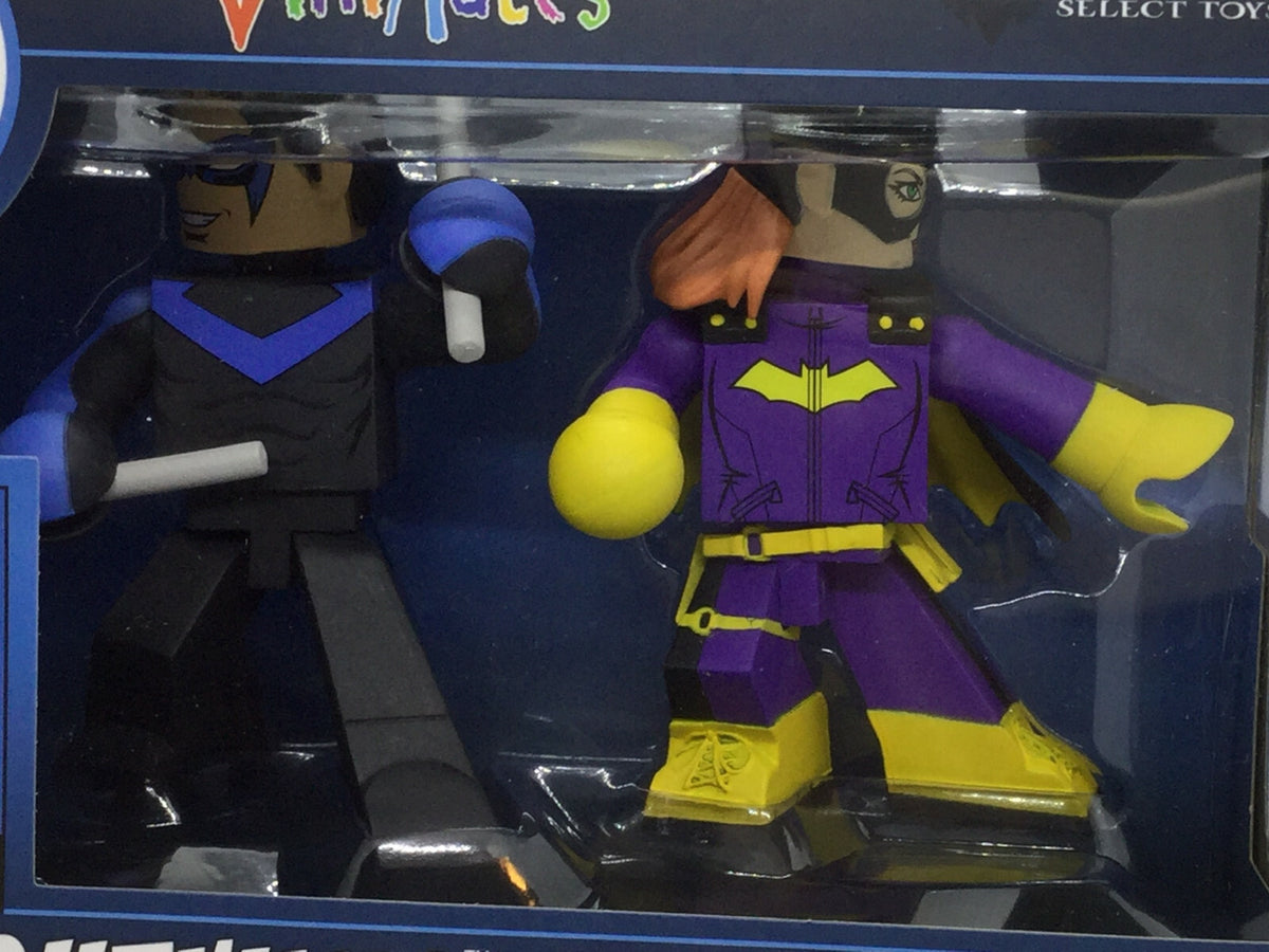 DC Nightwing and Batgirl Vinimate 2 pack 2018 Diamond Select Toys LLC