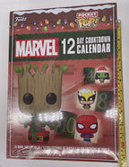 Marvel 12 Day Count Down Calendar Funko Pocket Pop 2024 Advent Calendar 