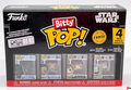 Star Wars Funko Bitty Pop 4-Pack with Stackable Shelf 2025 (A)
