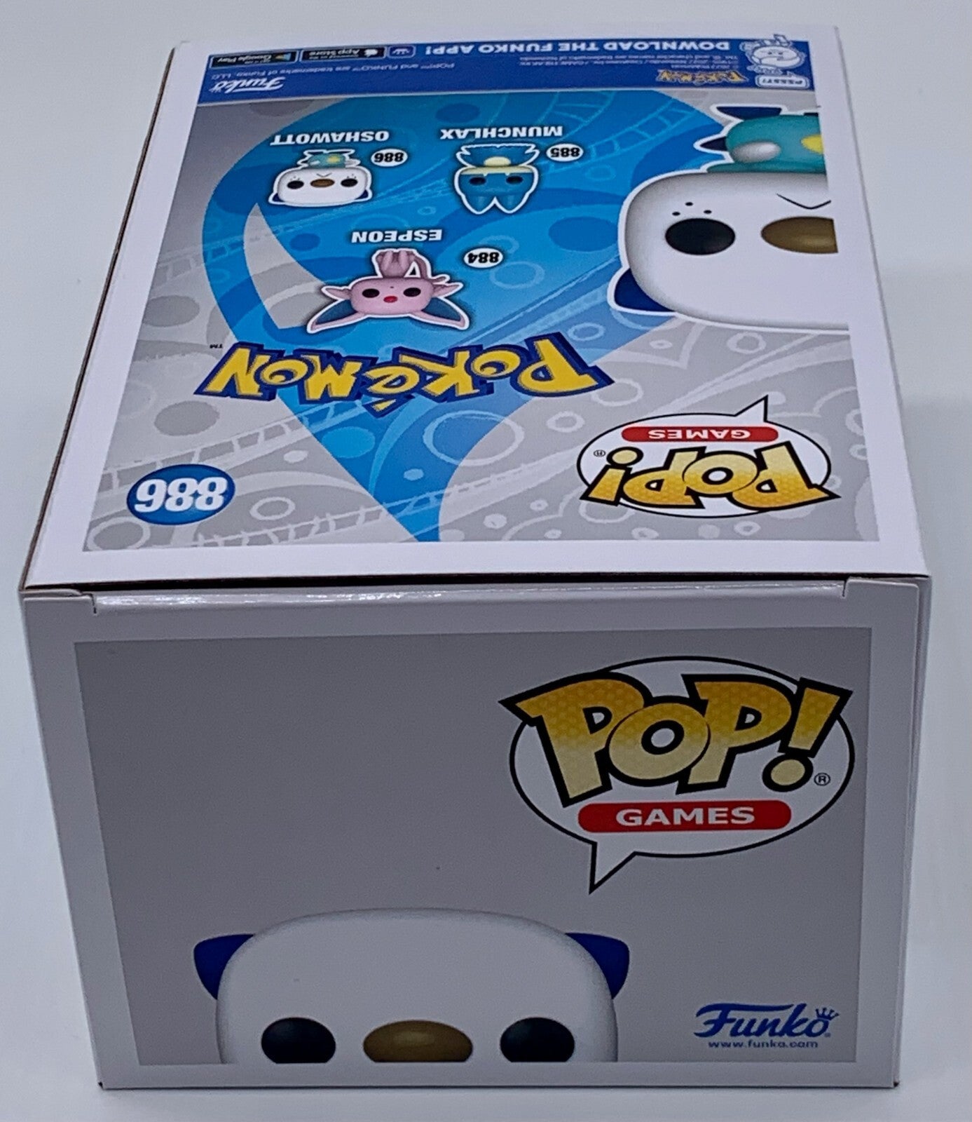 Pokemon Oshawott Pop #886 Pokemon Funko Pop Games 2022