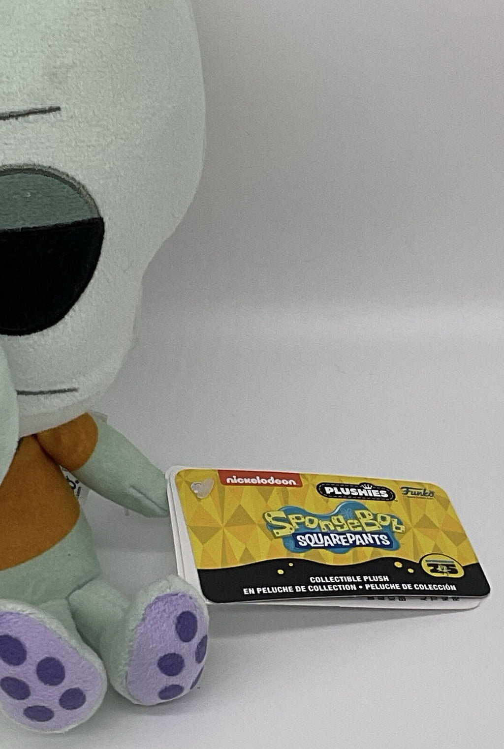 Spongebob 25th Anniversary 7 Inch Plushie Squidward Funko Plushie