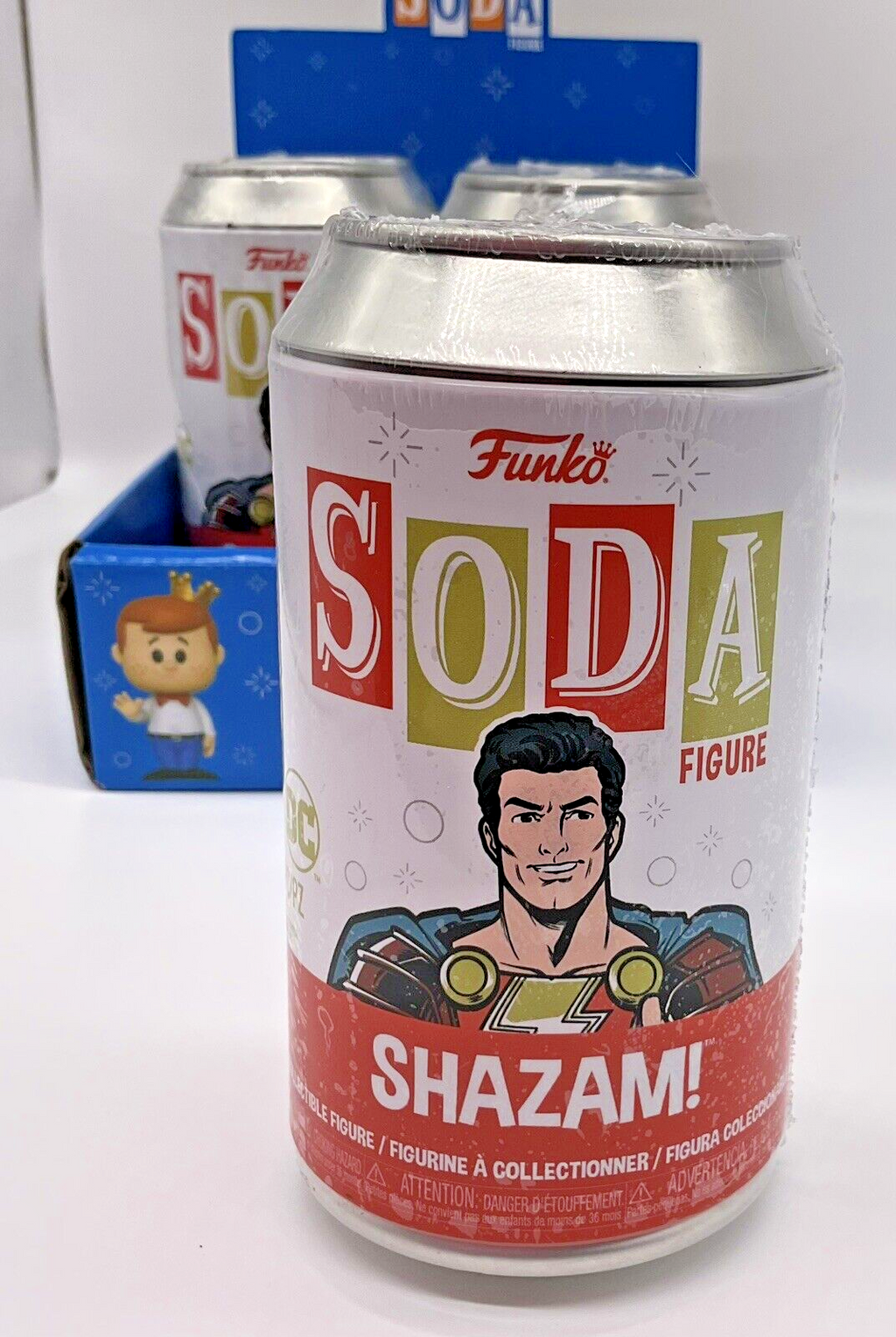 Shazam Funko Pop Soda Figure DC Comics Fury of the Gods Sealed Chance Of Chase