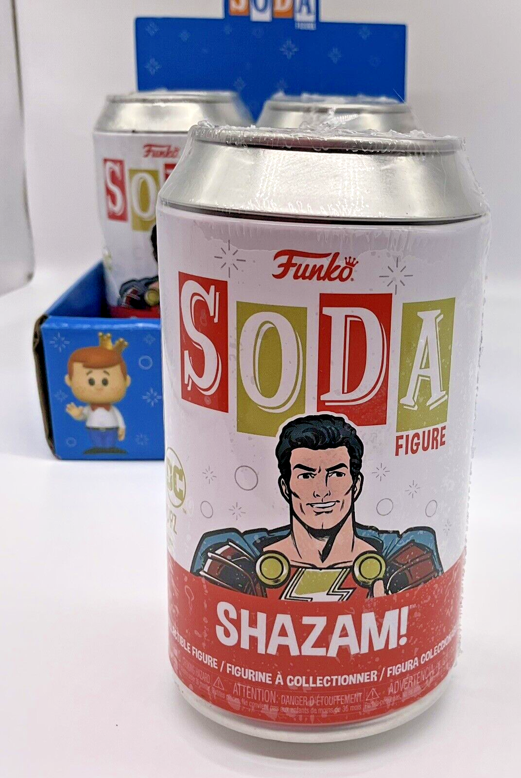 Shazam Funko Pop Soda Figure DC Comics Fury of the Gods Sealed Chance Of Chase