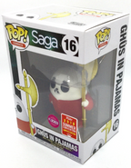 Ghus in Pajamas Pop #16 Saga Flocked 2018 SDCC Exclusive Limited in Protector