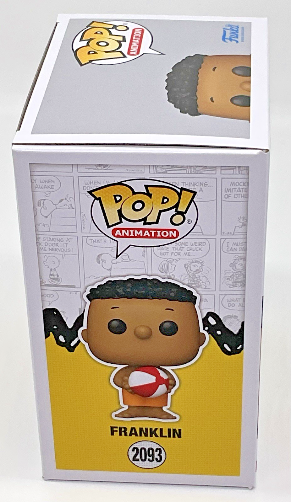Peanuts Franklin Pop #2093 Peanuts Funko Franklin with Ball 2025