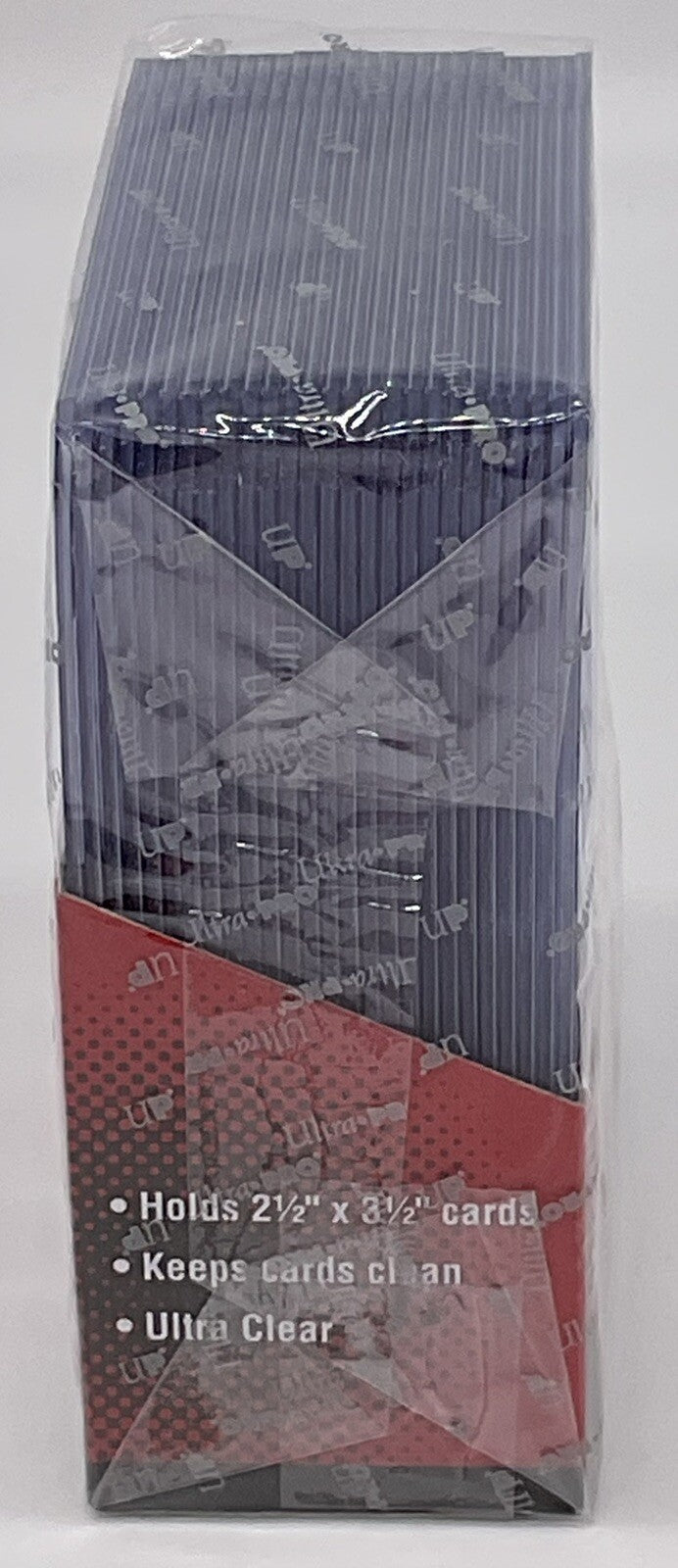 Ultra Pro 3” X 4” Regular Top Loader 25 Pack Clear Holds 2 1/2" x 3 1/2" Cards