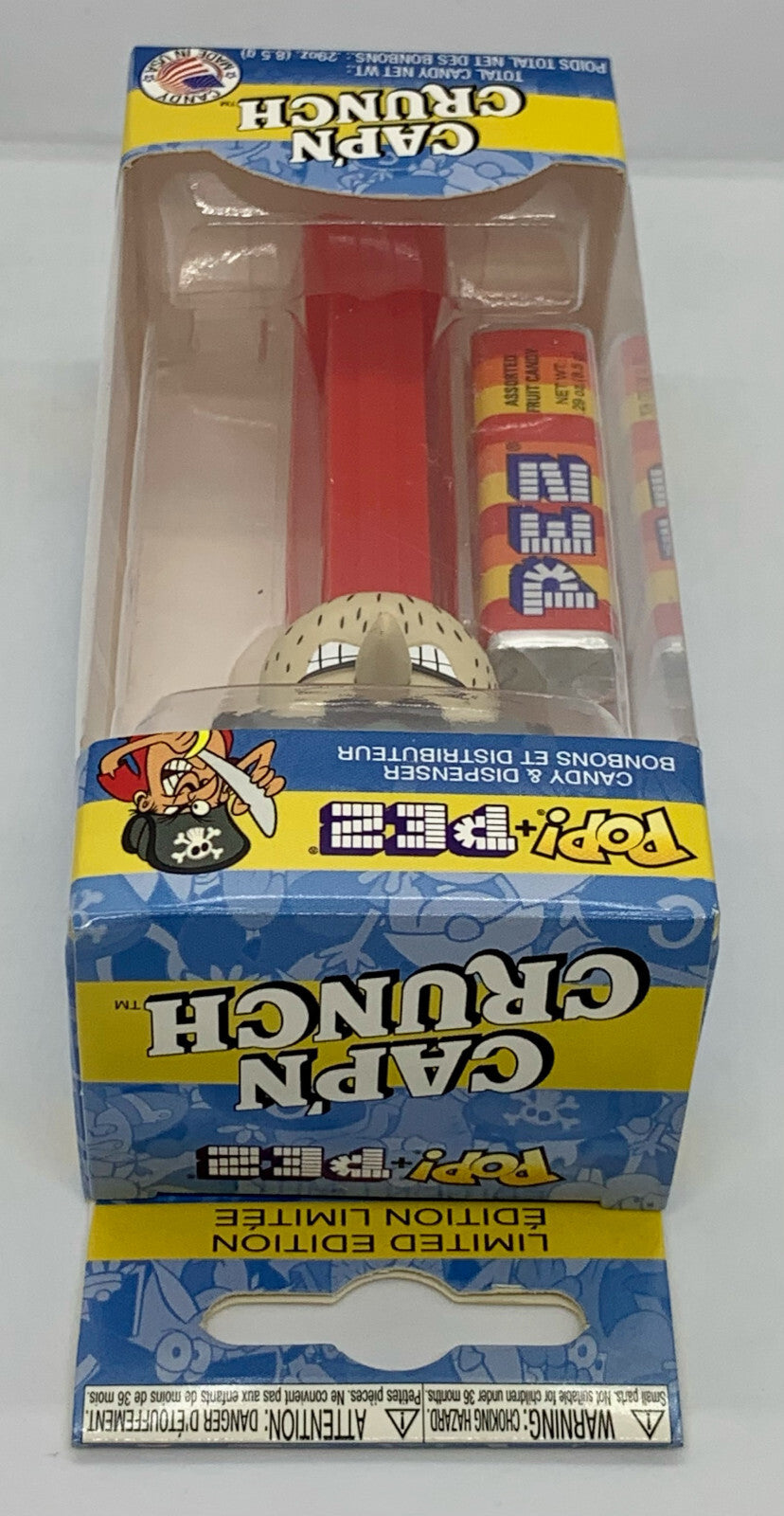 Jean LaFoote Cap’N Crunch Funko Pop Pez Quaker Oats Dispenser/Candy 2018 Vaulted